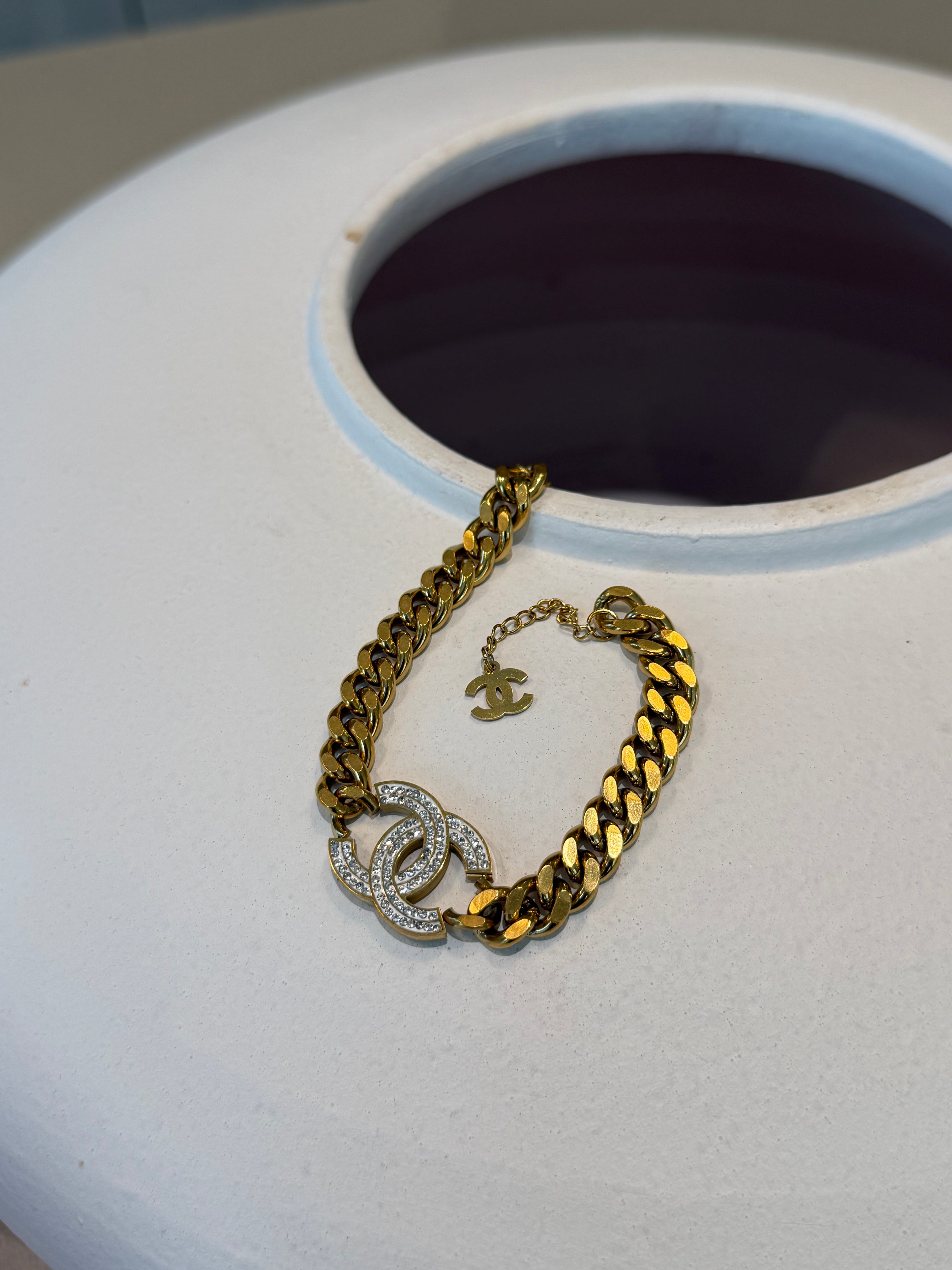 Gold CC Cuban Set